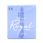 Rico Royal Bb Clarinet Reeds, Strength 3.5, Box of 10