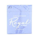 Rico Royal Alto Sax Reeds #2.5 - Box of 10