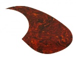 WD Teardrop Tortoise Acoustic Pickguard