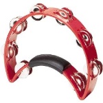 RhythmTech Solo Tambourine - Red
