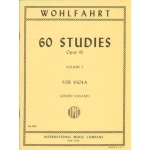 Wohlfahrt - 60 Studies for Viola - Opus 45 Volume 1