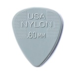 Pick,Nylon,.60 Lite Grey,72/bag, Dunlop