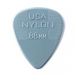 Pick,Nylon,.88 Dk. Grey Bag of 72,Dunlop