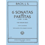 Bach 6 Sonatas and Partitas for Violin Solo