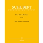 Schubert Die schone Mullerin op.25 Medium Voice - Barenreiter Ed.