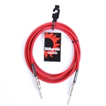 DiMarzio Braided Instrument Cable, Red