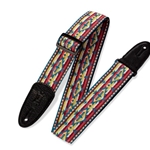 Levy's M8HT-22 2" Jacquard Guitar Strap, Quasi Southwest
