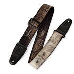 Levy's MPD2-012 2" Polyester Guitar Strap, Asian Characters