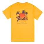 Fender Palm Sunshine Unisex T-Shirt - Med