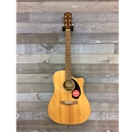 Fender CD-60SCE Acoustic Electric - Natural