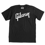 Distressed Gibson Logo T (Black)