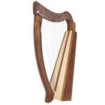 Roosebeck Pixie Harp 19-string with Chelby Levers