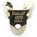Dunlop Brass Fingerpick, .225, Tube of 20