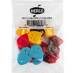 Herco Flat Thumbpick, Light, Bag of 24
