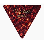 Fender Triangle Pick, Medium, Shell, Bag of 72