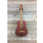 Fender FA-15 3/4 Steel Guitar-Red w/Bag