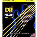 DR Neon Yellow Medium Electric Strings 10-46