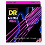 DR Neon Pink Light Electric Strings 9-42