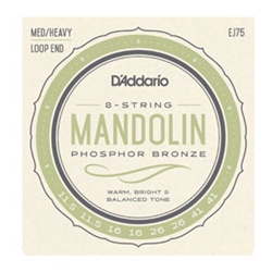 D'Addario EJ75 Mandolin Strings 11.5 - 41