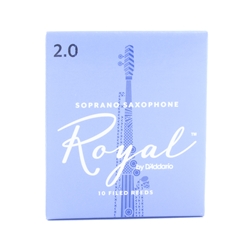 2 1/2 Rico Royal Soprano Sax Reed Single 