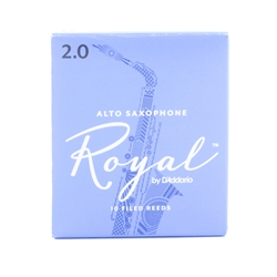Rico Royal Alto Sax Reed #2 - Box of 10
