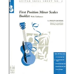 No. 2, First Position Minor Scales Guitar