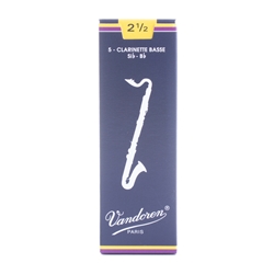 Vandoren Bass Clarinet #2.5 - Box of 5