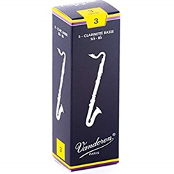 Vandoren Bass Clarinet #3 - Box of 5