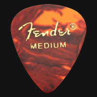 Fender Standard Celluloid Pick, Medium, Bag of 144