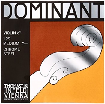 Dominant Violin E Plain Steel Ballend