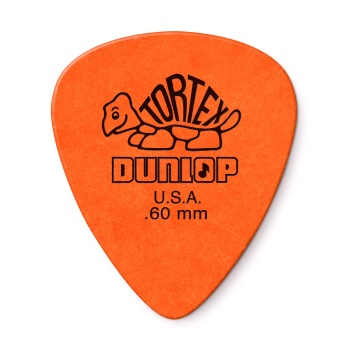 Dunlop Tortex Standard Pick .60 72 Pack