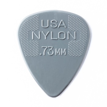 Pick,Nylon,.73 Gray Bag of 72, Dunlop
