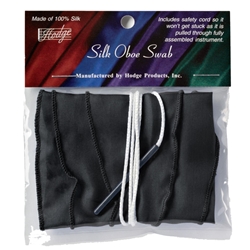 Hodge OB3 Silk Oboe Swab, Burgundy