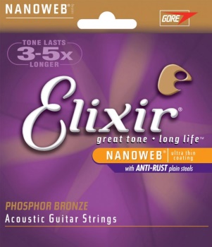Elixir Nanoweb Acoustic Extra Light