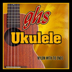 GHS SET10 White Nylon Uke