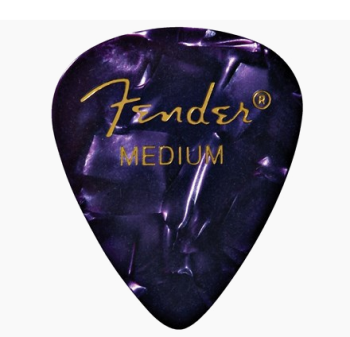 Fender 1980351876 12 Medium Picks - Purple