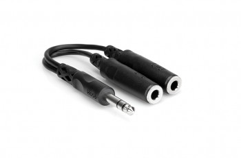 Hosa YPP-118 1/4in TRS to Dual 1/4in TRSF