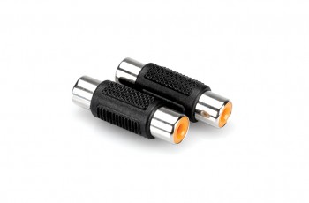 Hosa GRA101 Coupler RCA to RCA 2 Piece