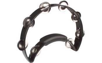 RhythmTech Solo Tambourine - Black