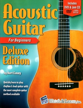 Watch & Learn Acoustic Guitar Primer Deluxe w/CD/DVD