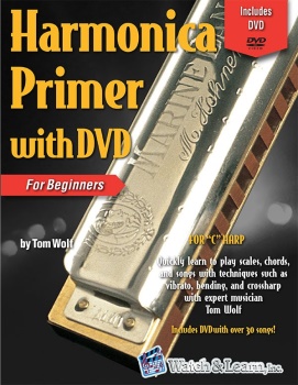 Watch & Learn Harmonica Primer Deluxe w/CD/DVD