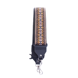 Levy's Hootenany Banjo Strap, Brown w/hooks