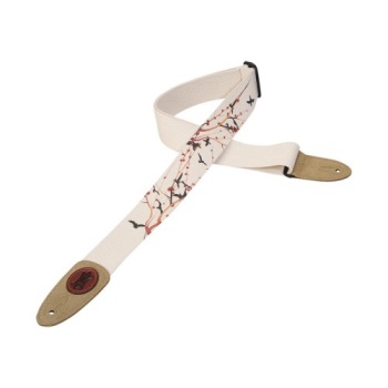 Levy's 2" Cotton Urban Print Strap, Birds/Berries