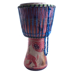 Hand-Made African Djembe 12"