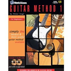 Watch & Learn Guitar Method Book 1 w/2 CDs