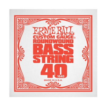 Ernie Ball .040 Nickel Wound Electric Bass String Single