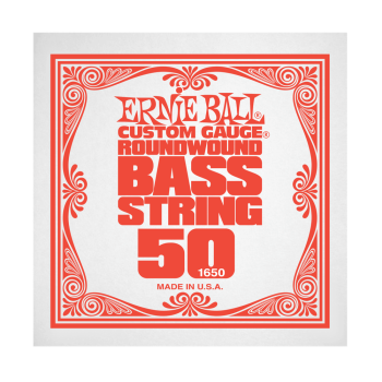 Ernie Ball .050 Nickel Wound Electric Bass String Single