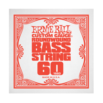 Ernie Ball .060 Nickel Wound Electric Bass String Single
