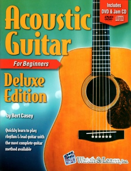 Watch & Learn Electric Guitar Dlx Primer w/DVD & CD
