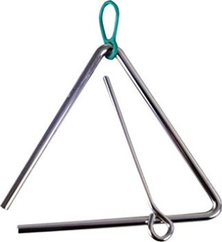 Trophy 3518 8" Steel Triangle w/Striker